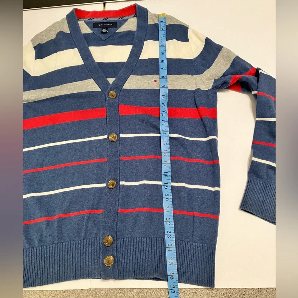Tommy Hilfiger Colorblock Cardigan Sz L